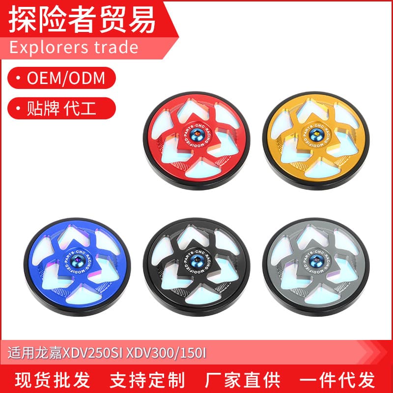 Compatible with Longjia XDV250si xdv300/150i Modified Reflective Plate Night Glow Warning Plate Body Reflective Sticker