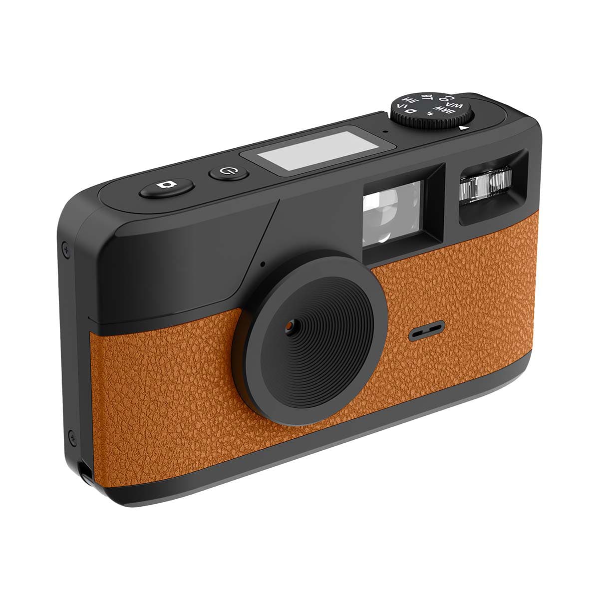 Retro Screenless Digital Camera with 8 Mode Filters, 8MP Effective Pixel Photos, LED Flash Counter Camera K1