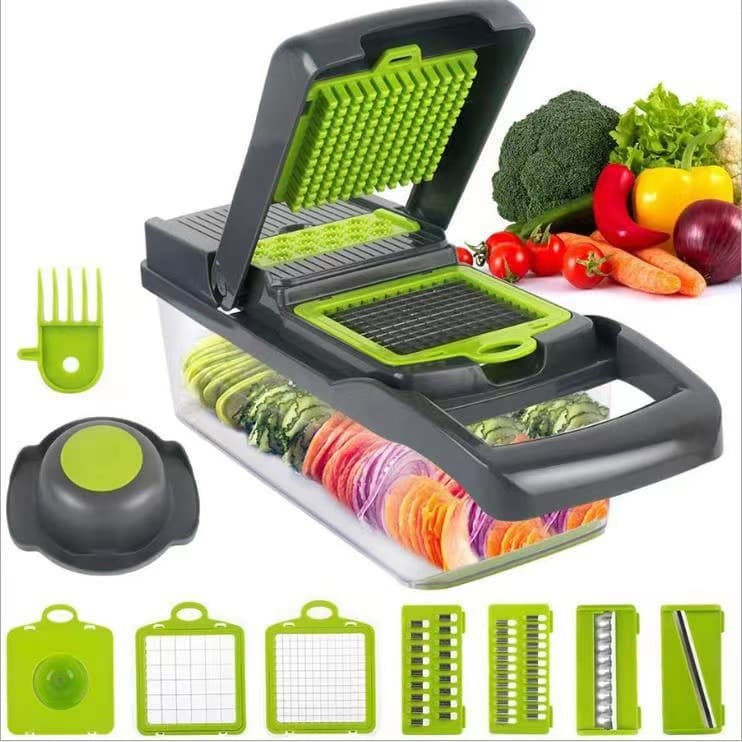 Multi-functional Vegetable Cutter Cross-border Amazon Kitchen Slicer Shredder Dicer