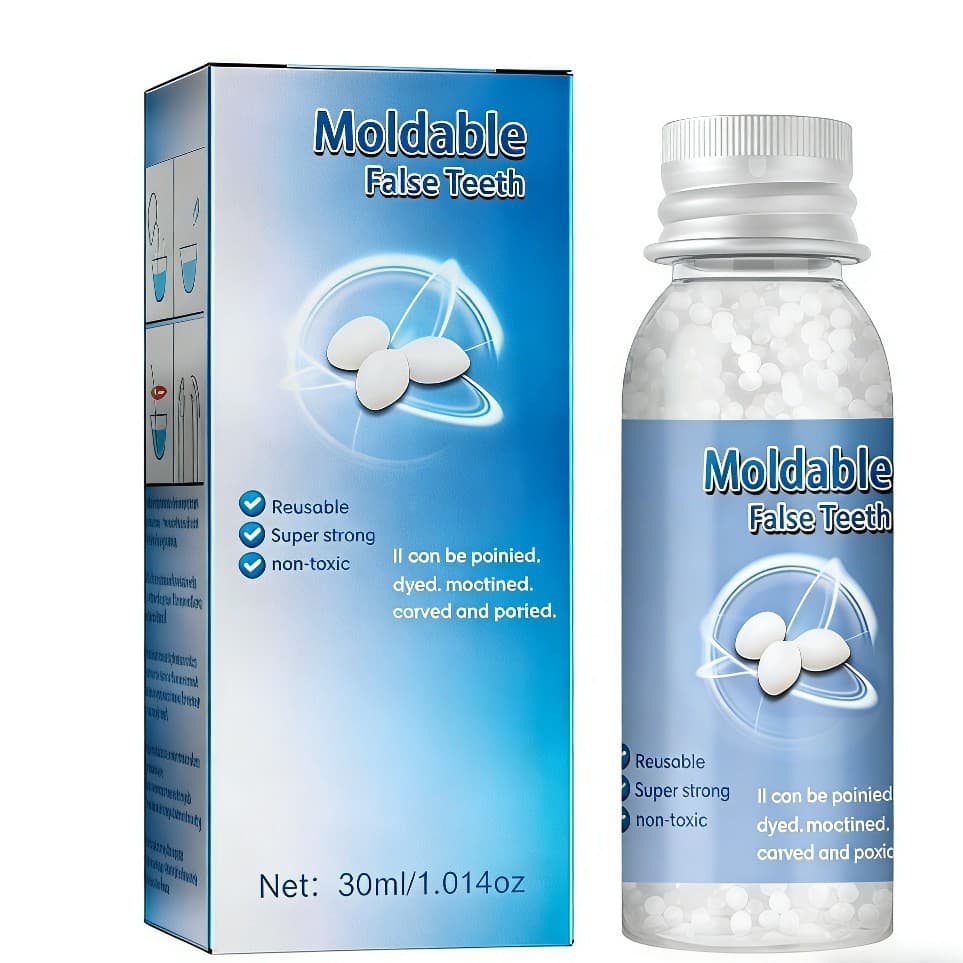 DIY Crystal Mud Resin Solid Particles Solid Glue for Film and TV Makeup Modification Temporary Hole Filling and Gap Repair