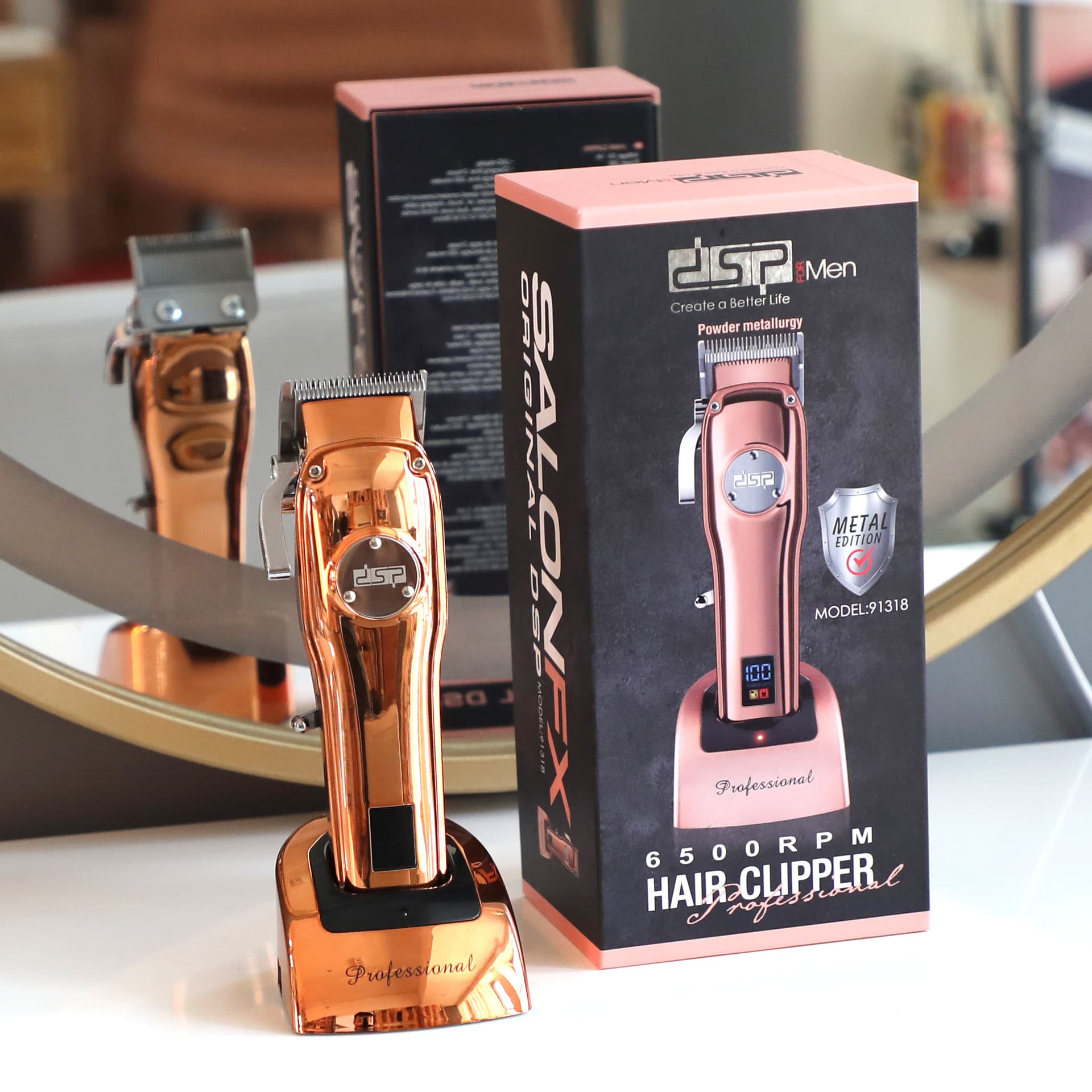 DSP/Dansong Hair Clipper Home Barber Shop Universal Electric Trimmer LED Digital Display Electric Hair Cutting Tool 91318