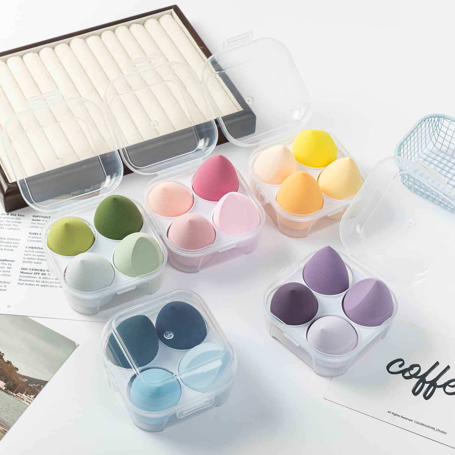 Cosmetic Beauty Skin Care Makeup Puff Beauty Blender Sponge Non-latex Material For Flawless Makeup Application