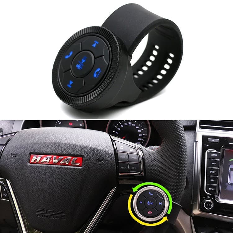 Universal Multifunction Steering Wheel Button Modification Wireless Steering Wheel Android DVD Large Screen Navigation Steering Wheel Smart Night Light