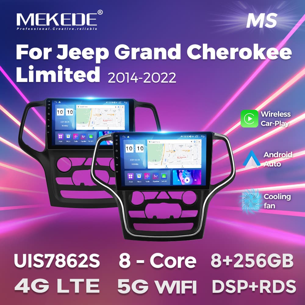 For Jeep Grand Cherokee Limited 2014-2022 Android Navigation