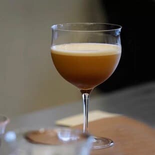 Boutique Cafe Specialty Coffee Glass Stemmed Glass Aroma Cold Brew Tea Glass Cocktail Glass Specialty Drink Glass