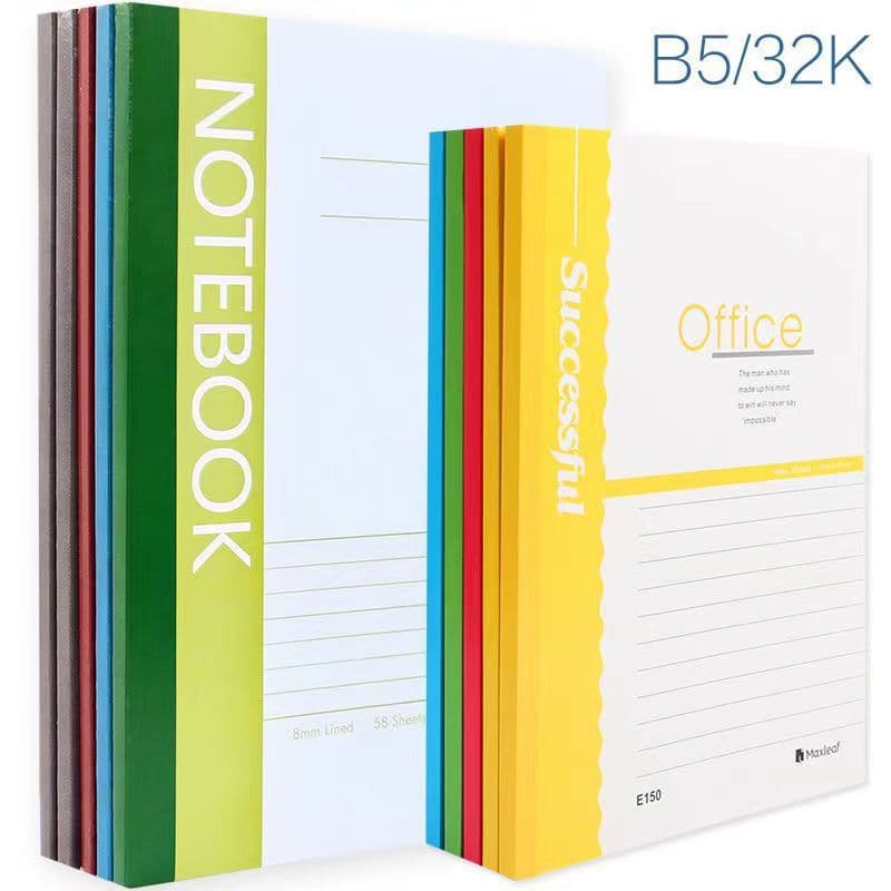 Mali Office Softcover Notebook Business Journal Diary Office Supplies Simple Notebook 32B5