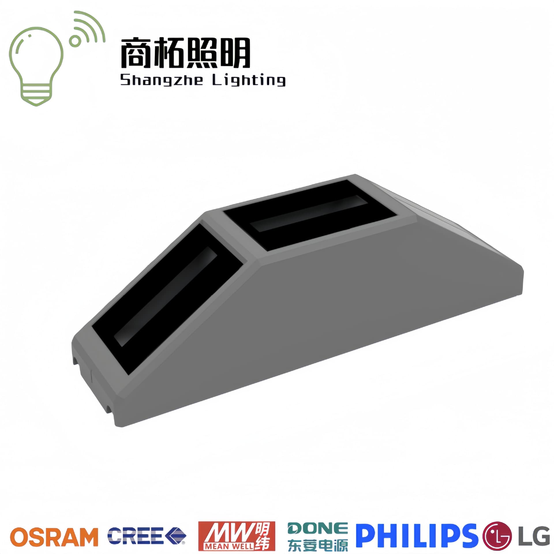 Factory Direct 10W12W18W24W Outdoor Waterproof LED Trapezoidal Window Sill Light Multicolor Window Light
