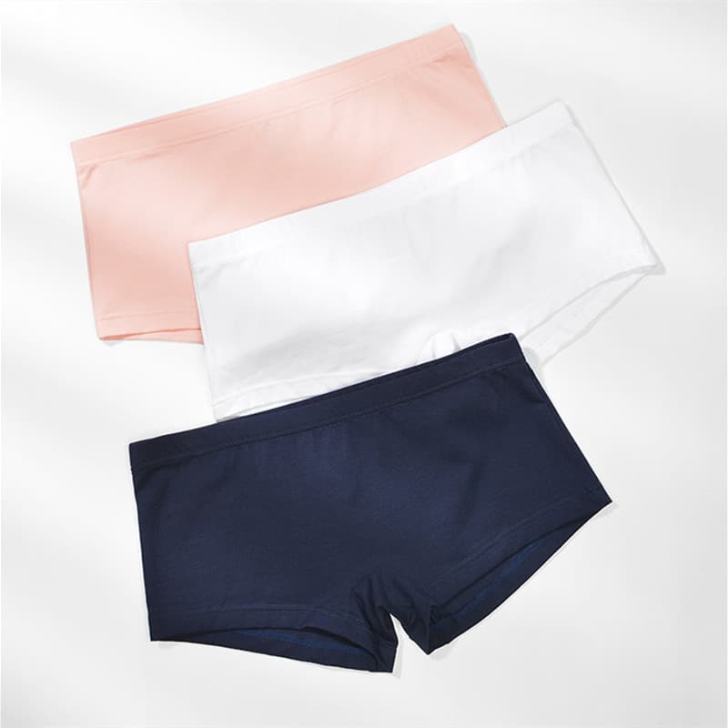 Junye Men's Cotton Low-Rise Briefs, No Pouch, Tight-Fit Boxer Briefs, Breathable Sexy Underwear, Cotton Crotch