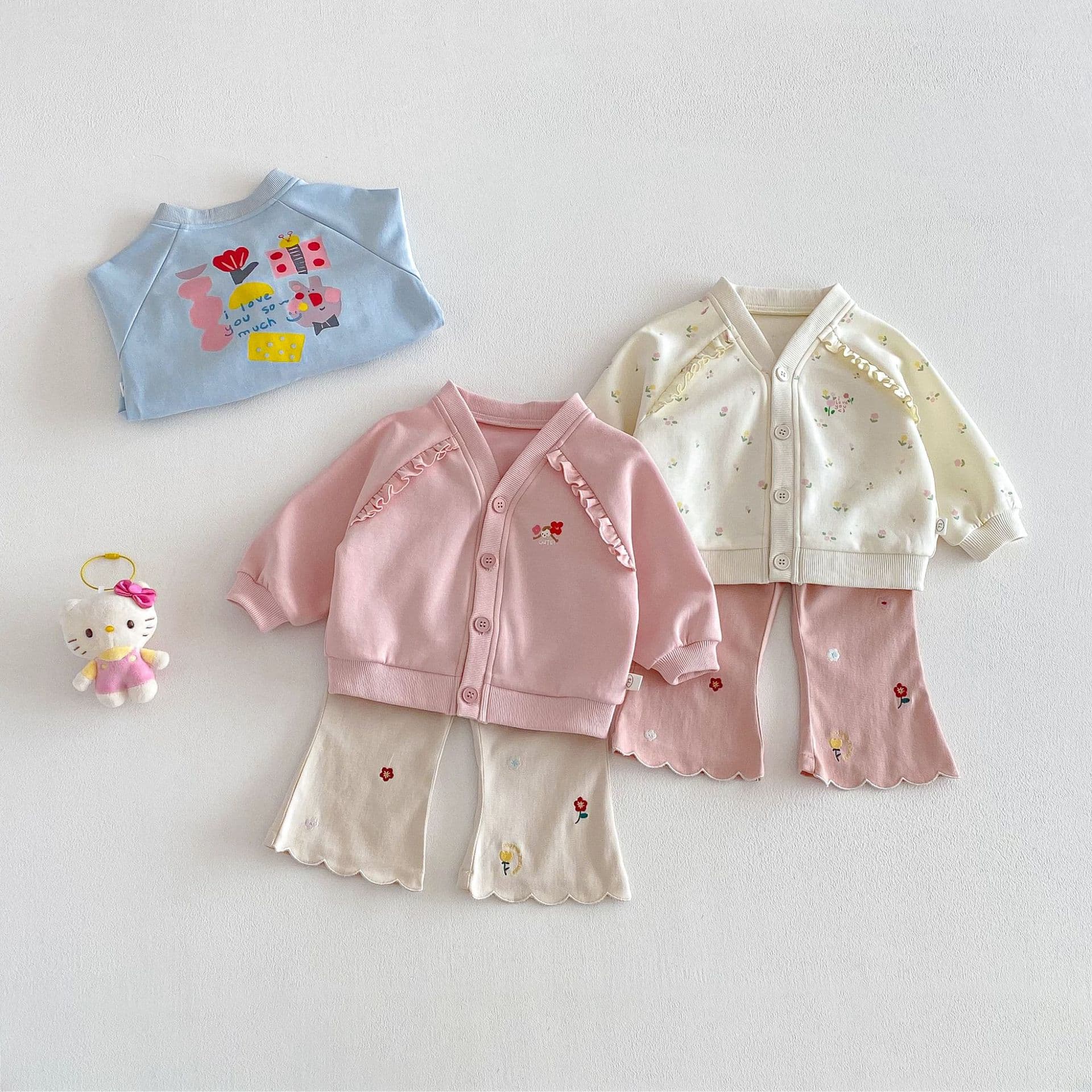 [No Returns or Exchanges] Girls' Sweet Lace Jacket 2026 New Spring Stylish Floral Baseball Jacket for Babies Trendy