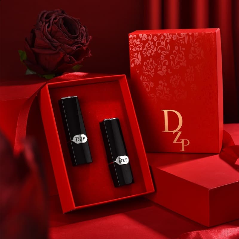 Cross-Border DZP DiZi Flaming Blue Gold Lipstick Set, Velvet, Long-Lasting, Color-Rich, Moisturizing, Easy to Apply, Lipstick Set Wholesale