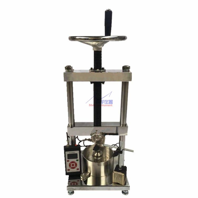 YYP-40 Rock Expansion Pressure Tester, Digital Display Expansion Instrument, Manual Screw Rotation for Pressure Application