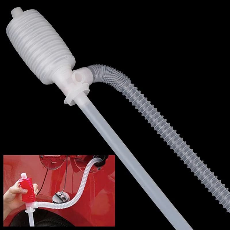 Cross-border Thickened Plastic Oil Pump Hand Squeeze Suction Tube for Chemical Raw Materials Water Pump