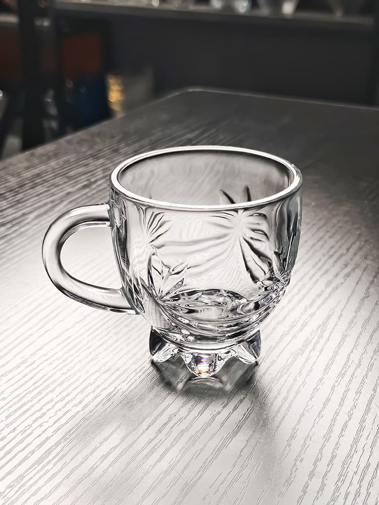 2025 New Crystal Glass Cup, Small Water Cup, Tea Cup, Wine Cup for Home Use, Light Luxury High Aesthetic Style