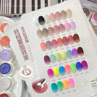 2026 New Cushion Pat Pat Gel No-Wipe Durable Series Blush Gradient Stamping Transfer Nail Art Gel 2g