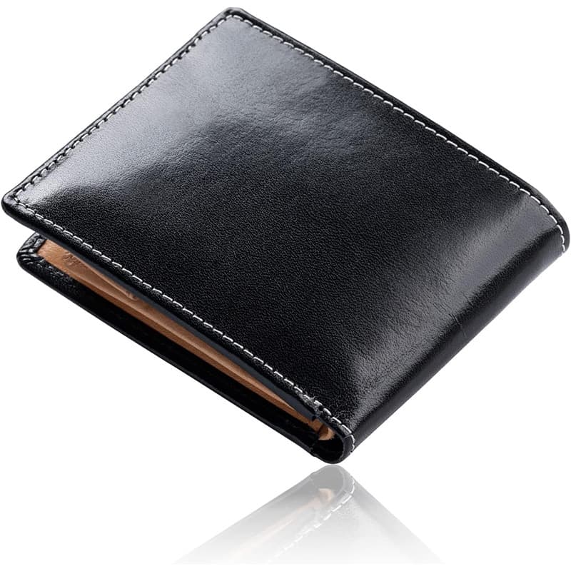 Japanese Wallet Large Coin Pocket Multiple Card Slots Anti-Skimming Genuine Leather Minimalist Multi-Function Bifold Men's Wallet