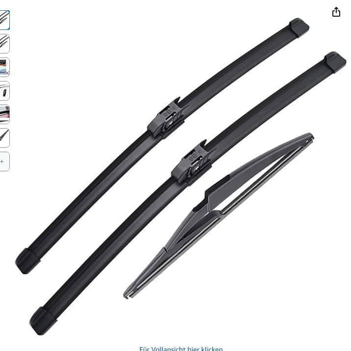 For Renault Dacia Lodgy 2017-2023 22+16+11 Wiper Blades