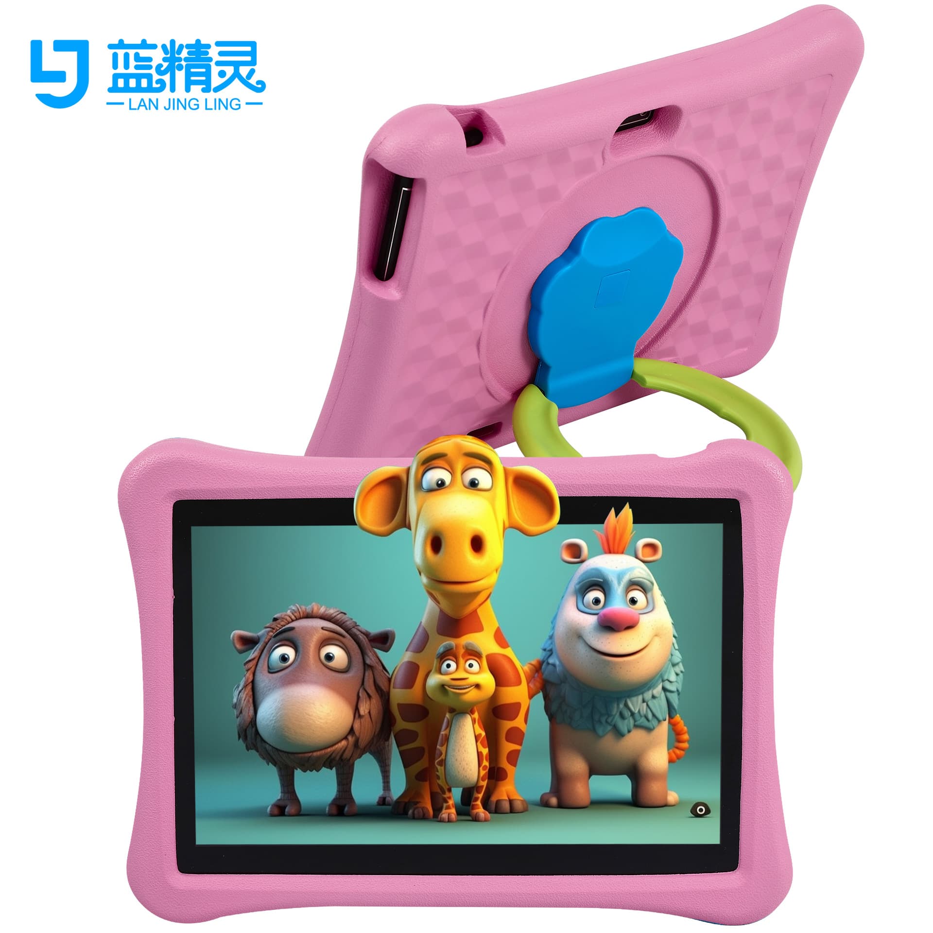 Smurf 10-inch Android 14 Kids Tablet WiFi 6 Octa-Core 64GB Smart Learning Tablet