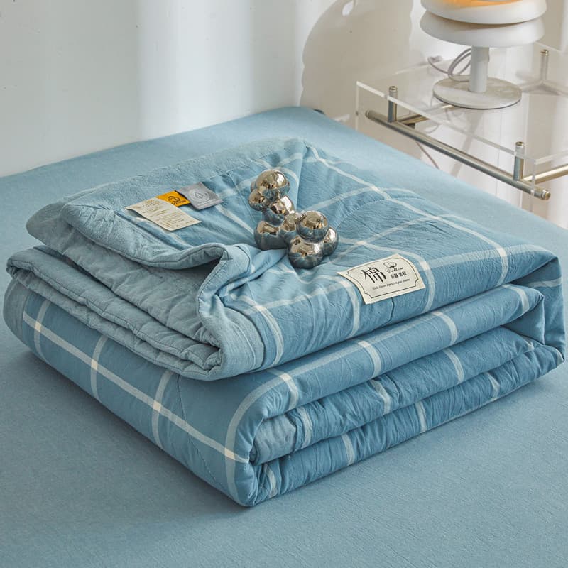Xinjiang cotton quilt air-conditioned quilt summer cooling quilt full cotton washed cotton machine washable summer quilt quilt core single summer quilt