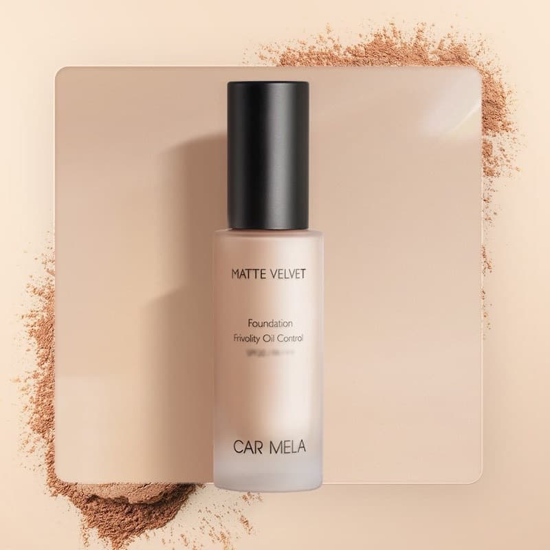 CARMELA Bright Color Skin Foundation Liquid Natural Radiance Transparent Flawless Skin Brightening Moisturizing Long-lasting