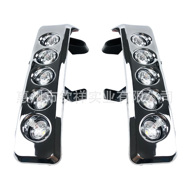 LED Daytime Running Light and Fog Light Kit for Toyota Pickup 07-21 Land Cruiser Front Bumper