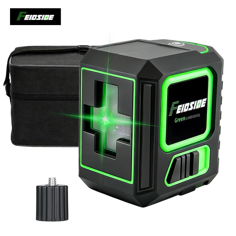 2-line level laser high-precision portable automatic leveling meter outdoor strong light laser infrared line projector