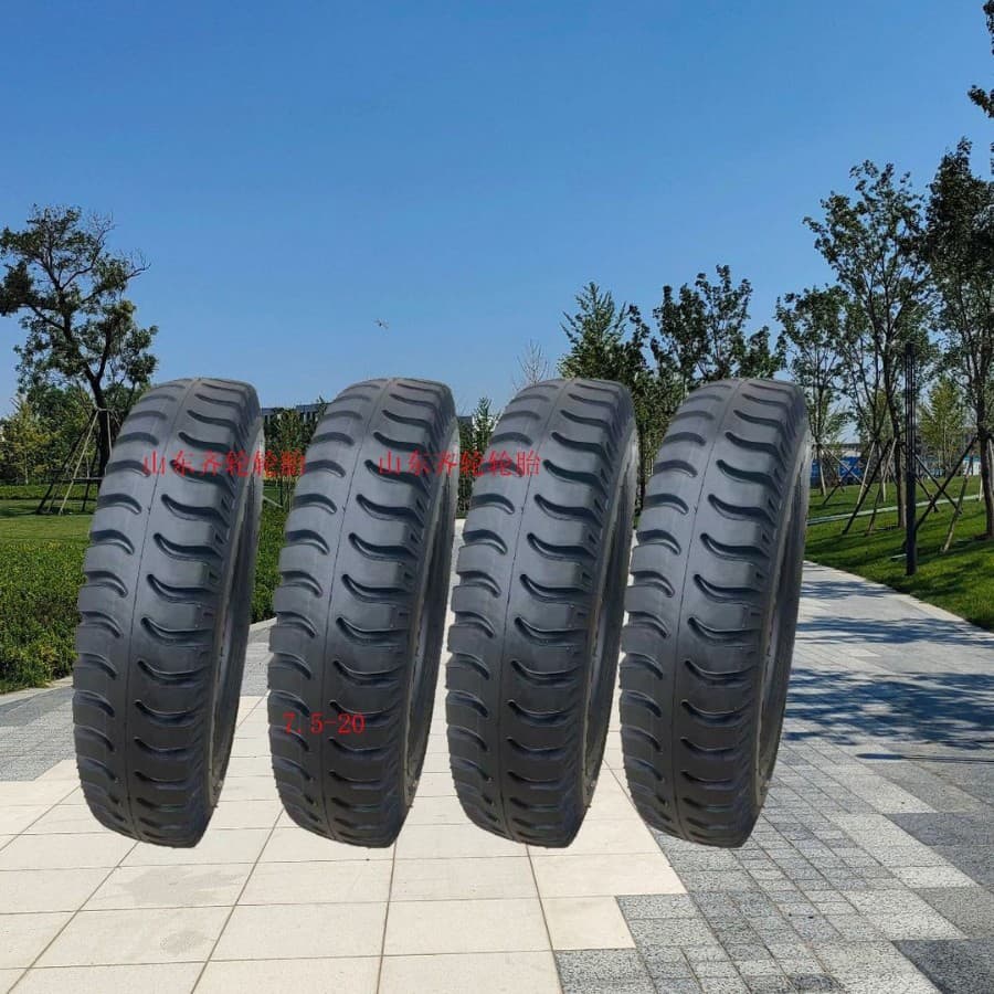 5.00-12 Agricultural Vehicle Tires, 7.50-20 Herringbone Paddy Field Tires, Rubber Tires for Tricycles