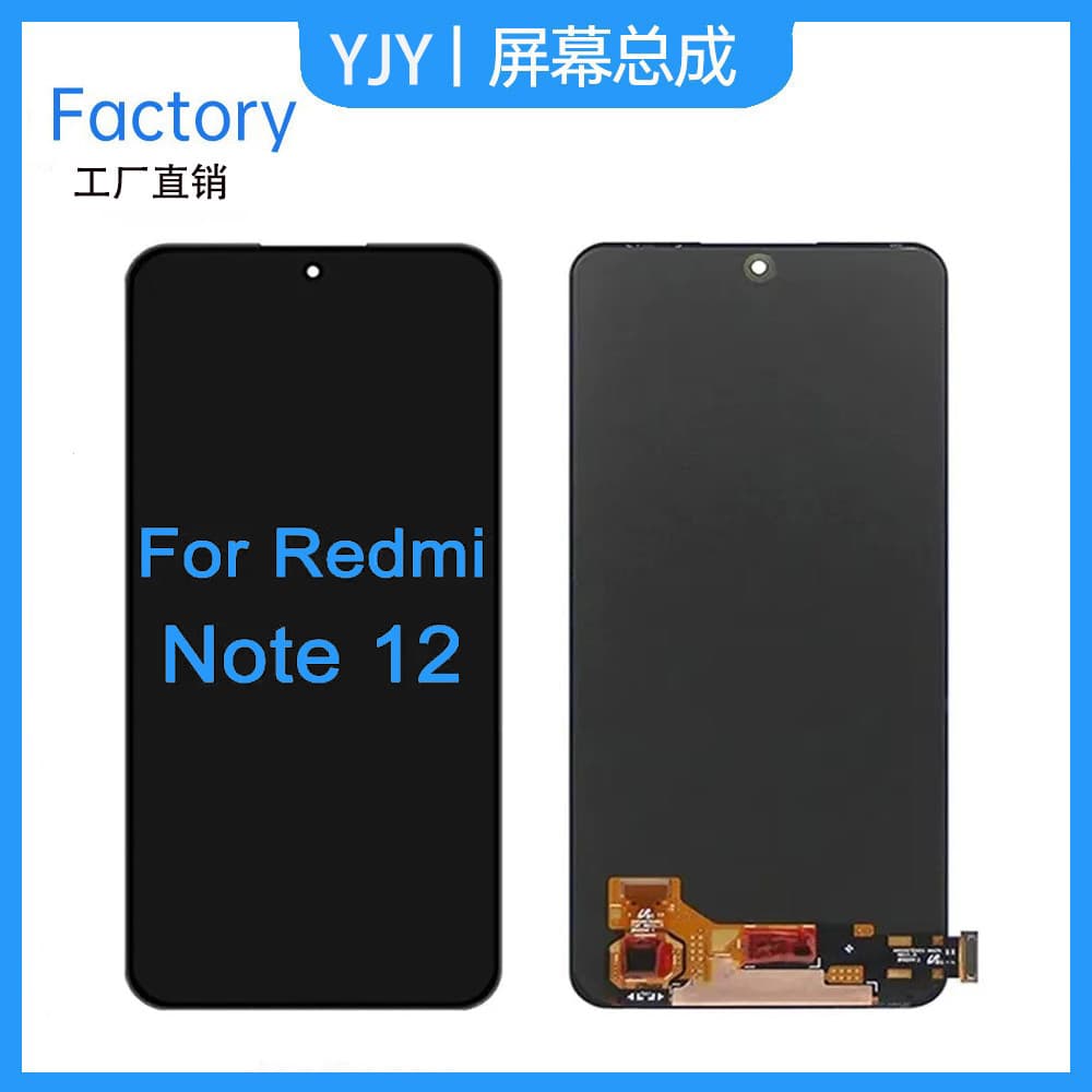 Compatible with Xiaomi Redmi Note 12 Screen Assembly POCO X5 Full Display with Frame Original LCD