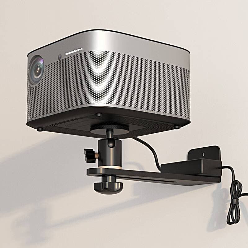 Wall Mount Bracket for Home Bedside Projectors Compatible with JmGO, Nut, Dangbei Projector Wall Tray