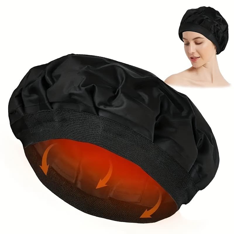 2025 New Cross-border Drop Shipping Perm Cap Fiber Deep Heat Therapy Wireless Perm Cap