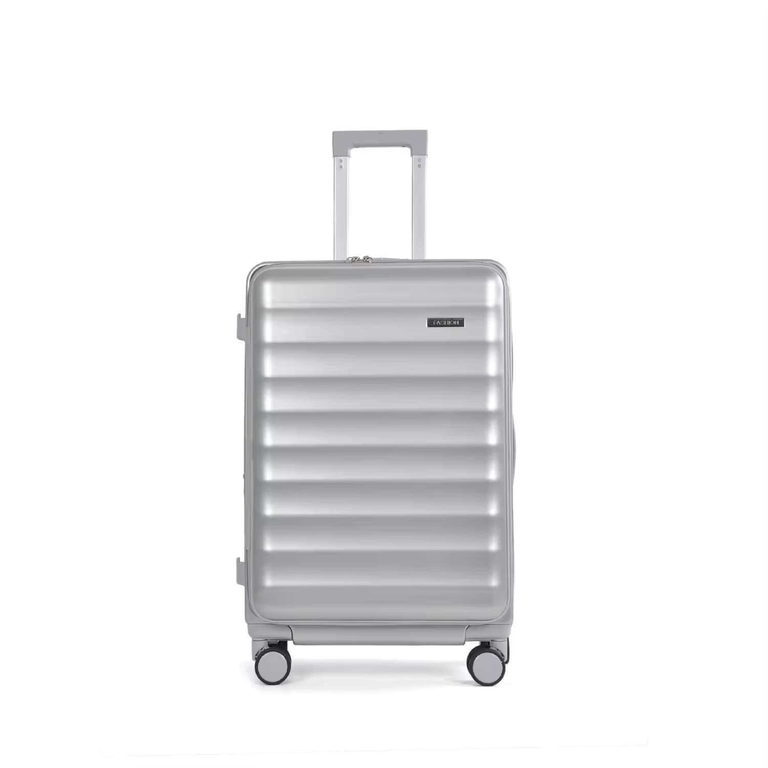 Front-opening ABS PC Alloy Luggage Travel Suitcase 20-24-28 Inch Three-Piece Set