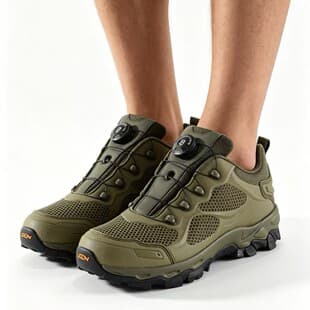ESDY Outdoor Quick-Response Mesh Sneakers, Outdoor Cycling Hiking Trail Running Adhesive Hiking Shoes Cross-Border