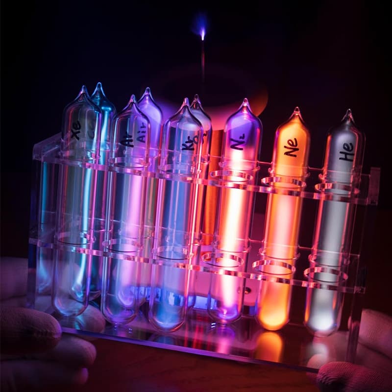 Rare Nobel gas sealed tube 99.999% luminous gas krypton helium neon argon xenon element series