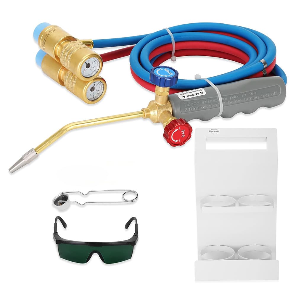 Pressure gauge model, all-copper American-style oxy-acetylene welding torch, MAPP propane oxy-acetylene welding torch with stand, cylinderless welding torch, cross-border e-commerce.