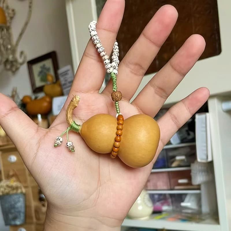 Natural Gourd Collectibles New Style Twirling Portable Handpiece Accessories, Bag Charms, Craft Items Direct from Manufacturer