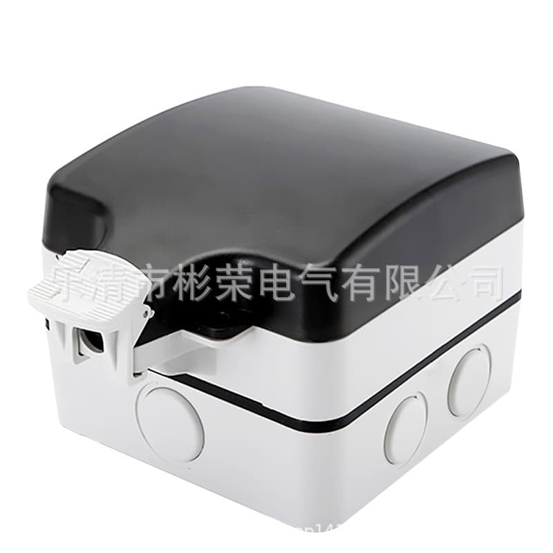 86-Type Outdoor Power Socket Charging Pile Waterproof Box, Wall Switch Splash Guard for Bathroom