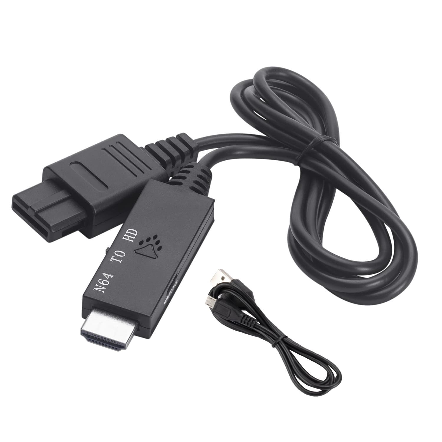 N64 to HDMI Converter, N64 Adapter Cable for SNES/NGC/SFC/N64 Game Console