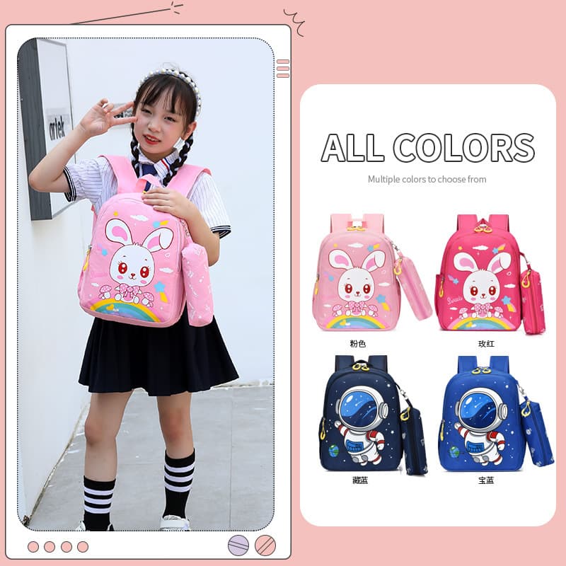 2023 New Fashion Kindergarten Boys and Girls Backpack Large Capacity for Large, Medium, and Small Classes Children's Backpack