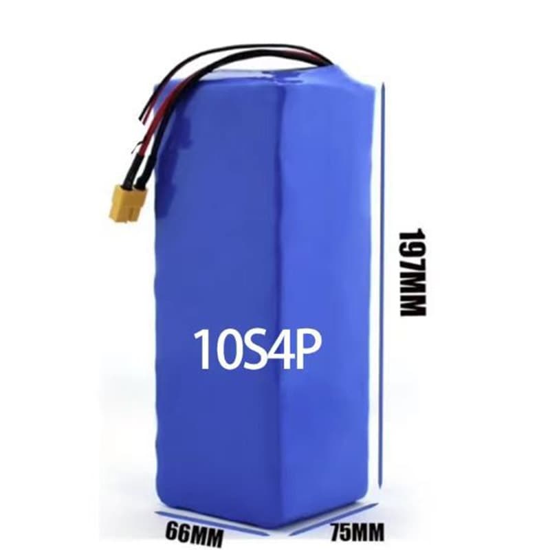 18650 Lithium Battery 36V 10S4P 42V 20Ah Electric Vehicle Power Lithium Battery E-Bike Lithium Battery
