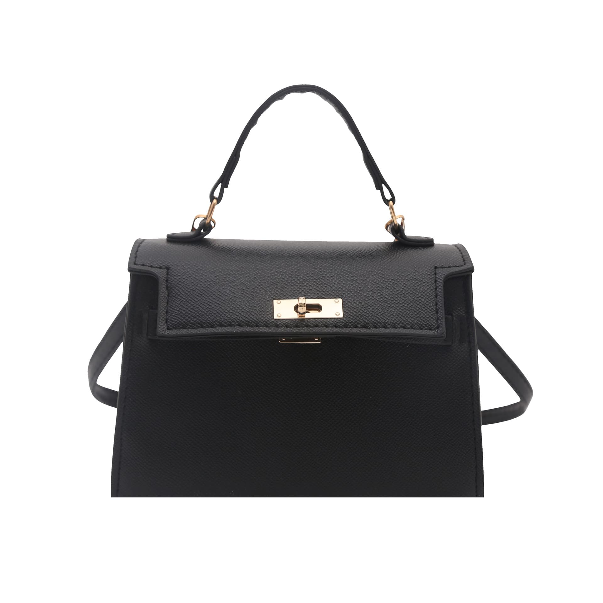 Premium Crocodile Texture Kelly Handbag 2026 New Trend Cross-Border Patent Leather Women's Shoulder Crossbody Small Square Bag