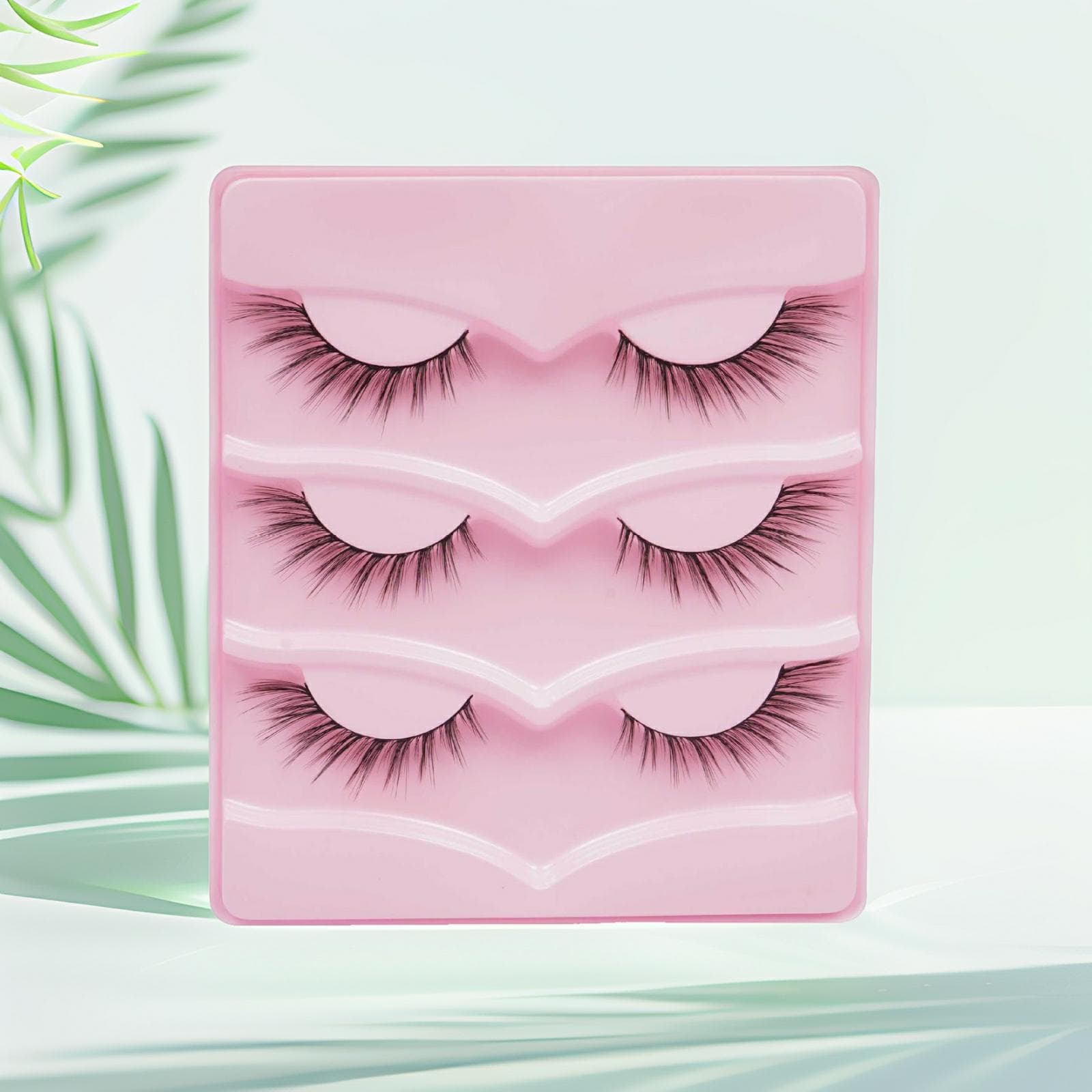 Best-selling Fox-style Thai makeup false eyelashes, 3D cross-style one-piece natural false eyelashes