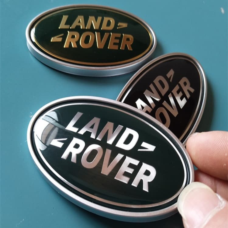 Suitable for Land Rover Car Logo Range Rover Car Sticker Light Grille Logo Car Sticker Discovery Car Tail Logo Modified Tailgate Logo