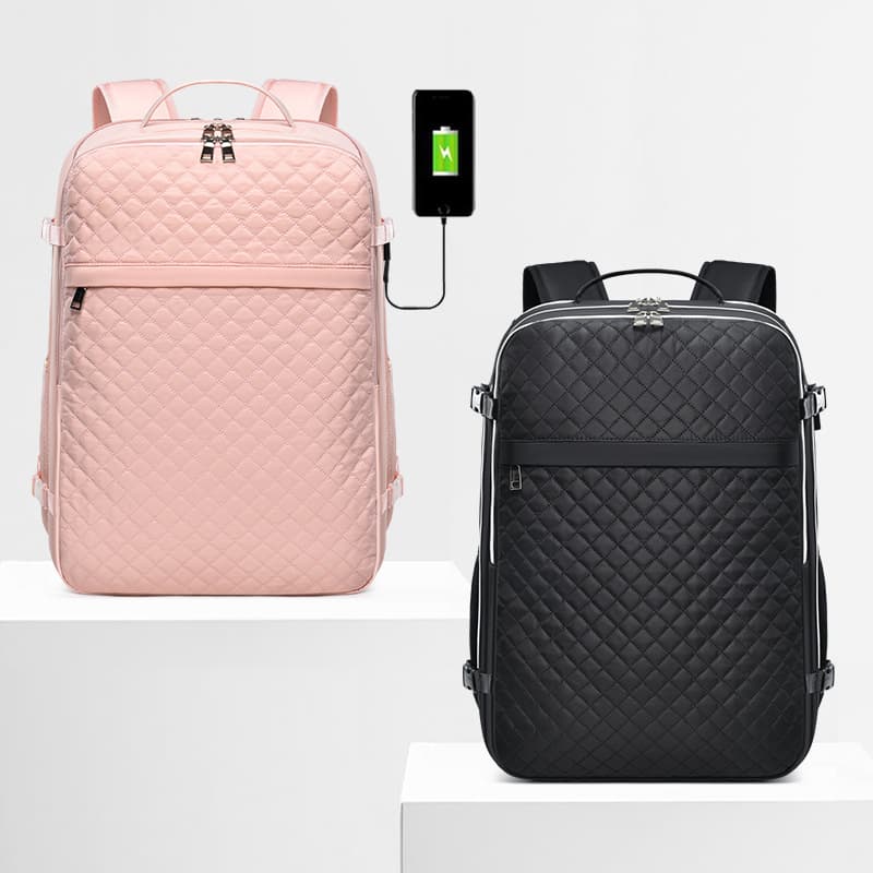 Multifunctional leisure bag for business trip, short trip backpack, large capacity multi-pocket school bag with shoe compartment, casual backpack