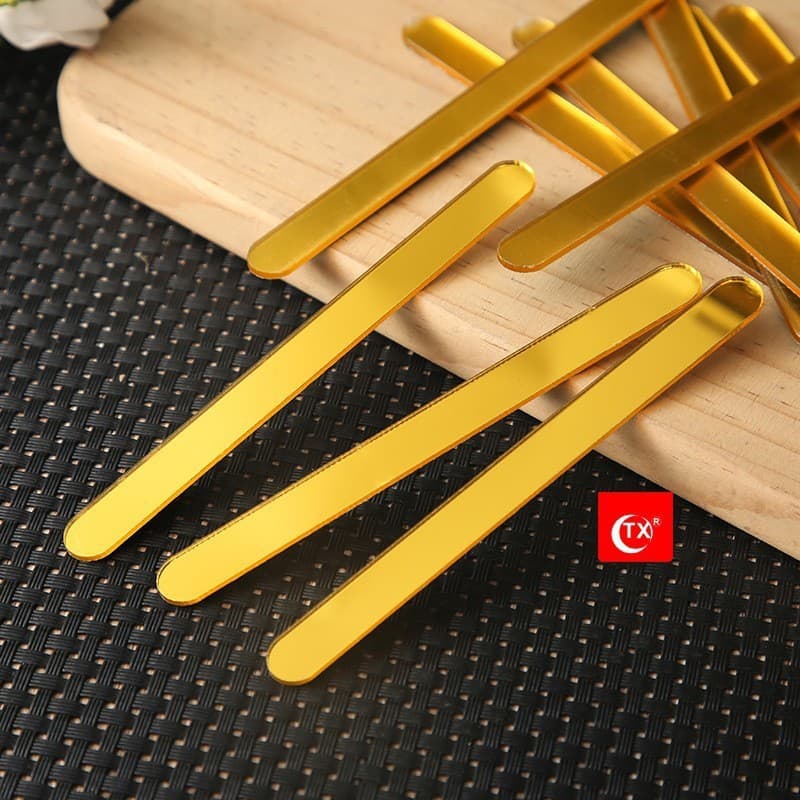 Kids DIY Acrylic Mirror Cake Ice Cream Popsicle Stick Mold