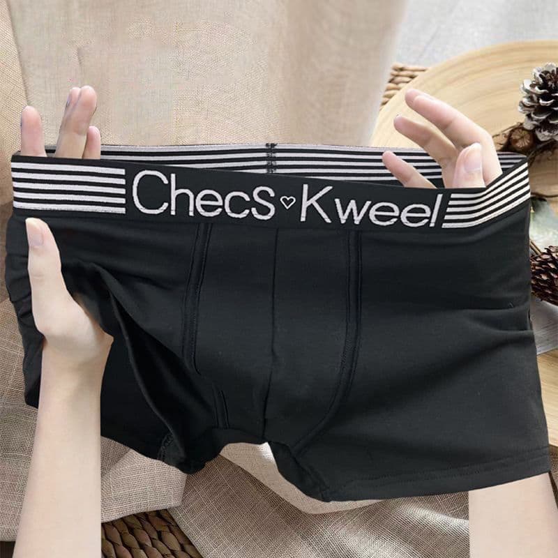 Factory Wholesale Men's Underwear Comfortable Breathable Antibacterial Men's Boxer Briefs Large Size Teen Underwear