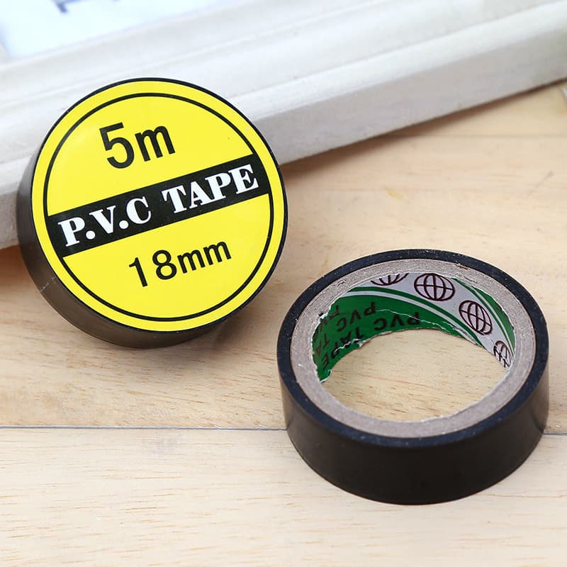Export Electrical Tape PVC Insulation Tape Black High Temperature Resistant Electrical Tape