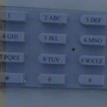 Haiwan GST9000 Fire Alarm Control Panel Function Keypad Board/Keys, Numeric Keypad Board/Keys