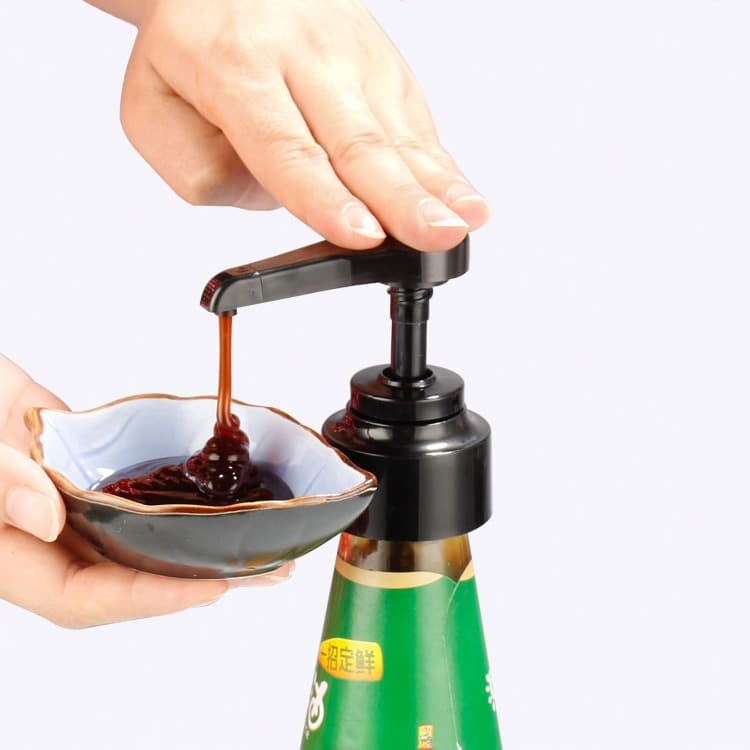 Multi-Functional Home Kitchen Press-Type Squeeze Bottle Pump, Universal for Ketchup and Oil