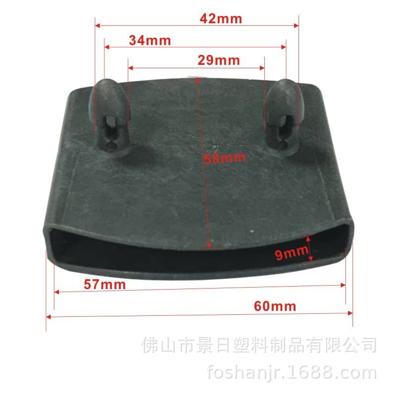Slat Bed Frame Strip Spring Clip Plastic Sleeve Bed Accessories Plastic Buckle Parts Bulk Supply Bed Slat Rubber Cap
