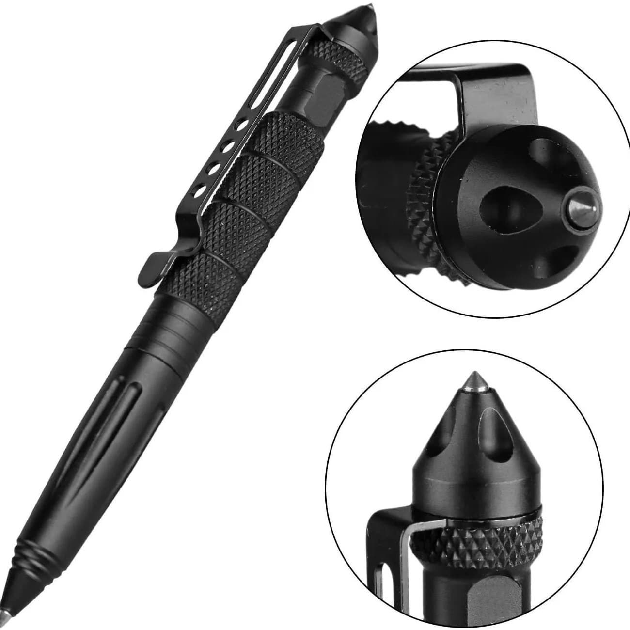 Outdoor Self-Defense B2 Tungsten Steel Tactical Defense Pen EDC Multi-Function Special Operations Pen Outdoor Window Breaking Survival Pen