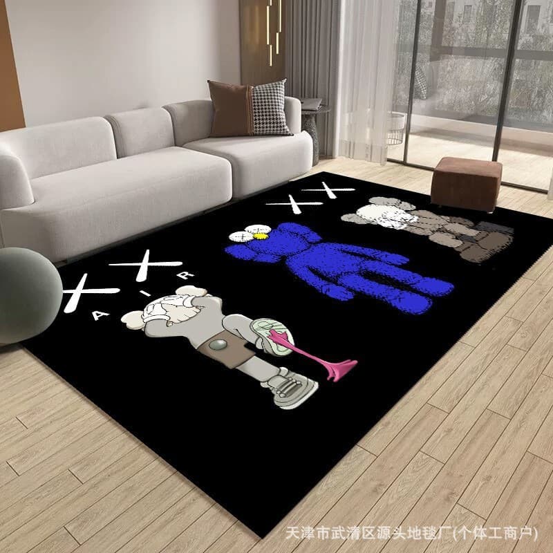 Cross-border NBA Living Room Carpet, Coffee Table, Sofa, Bedroom Bedside Rug, Trendy Floor Mat, E-sports Full Coverage